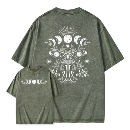 Pagewings Fantasy Book Lover Unisex Washed T-shirt