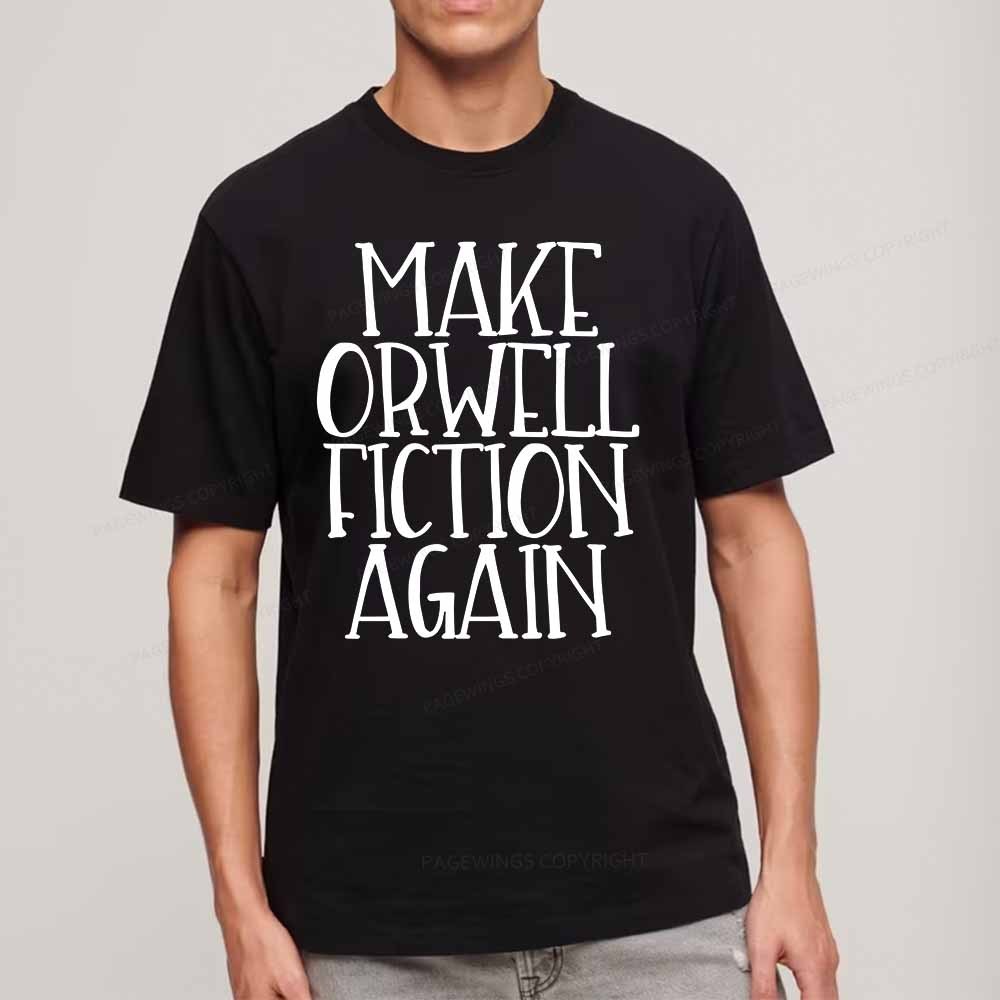 Pagewings Make Orwell Fiction Again Unisex Classic T-shirt