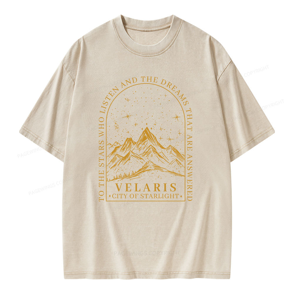 Pagewings Comfort Colors® SJM, Velaris Unisex Washed T-shirt