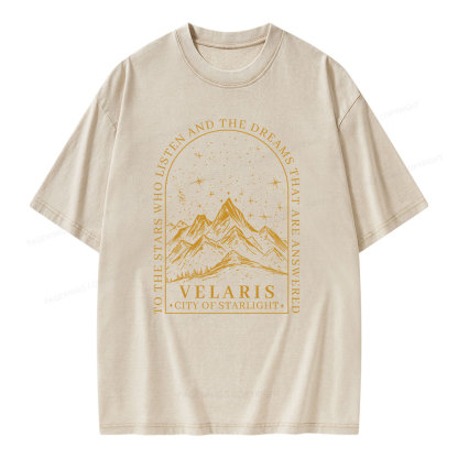 Pagewings Comfort Colors® SJM, Velaris Unisex Washed T-shirt