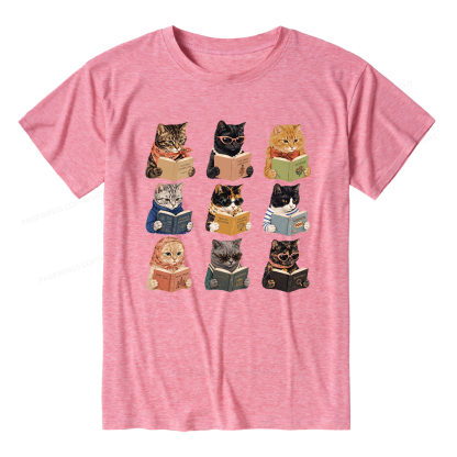 Pagewings Fashion Book Lover Unisex Heather T-Shirt