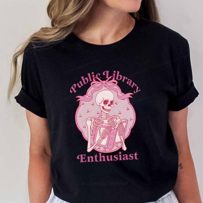 Pagewings Public Library Enthusiast Unisex Classic T-shirt