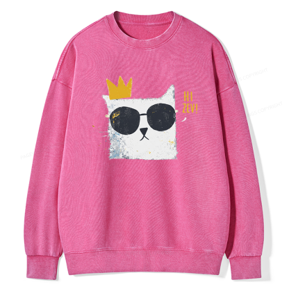 Pagewings Sci-Fi Bookish Unisex Washed Sweatshirt