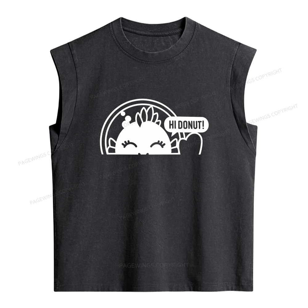 Pagewings Sci-Fi Book Lover Women's Washed Tank Top