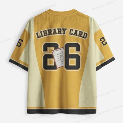 Pagewings Between The Pages Of A Book Unisex Mesh Jersey