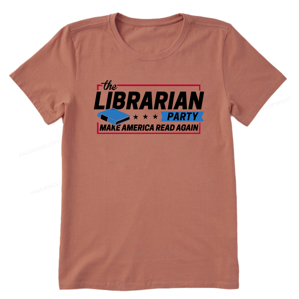 Pagewings The Librarian Party Unisex Classic T-shirt