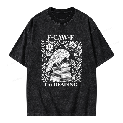 Pagewings I'm Reading Unisex Washed T-shirt