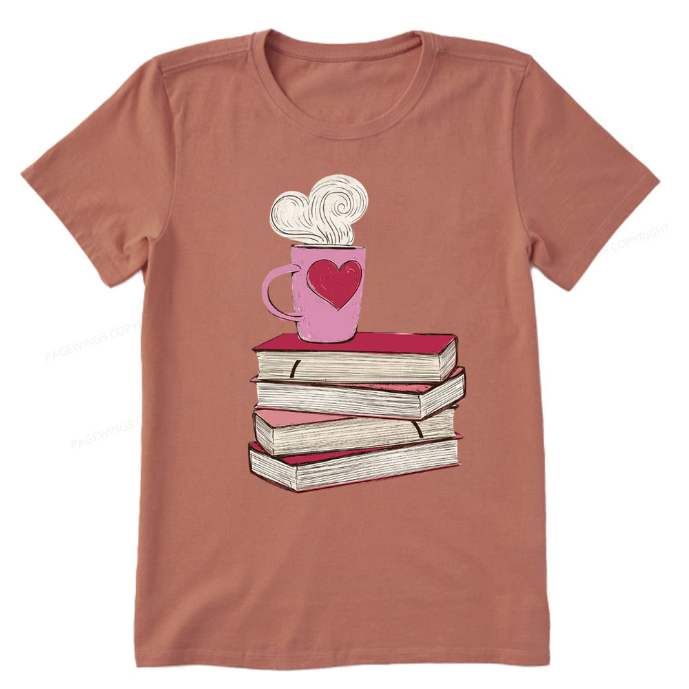 Pagewing Valentine's Day Gift for the Book Lover Unisex Classic T-shirt