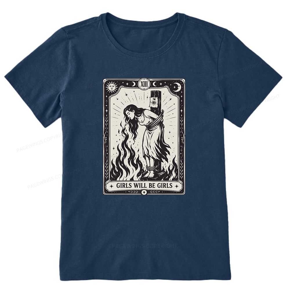 Pagewings Girls Will Be Girls Unisex Classic T-shirt