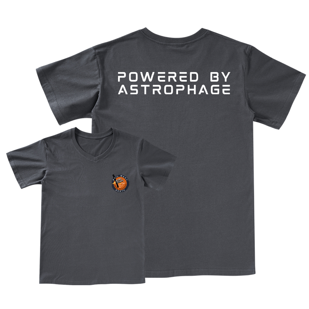 Pagewings Powered By Astrophage V-neck T-shirt