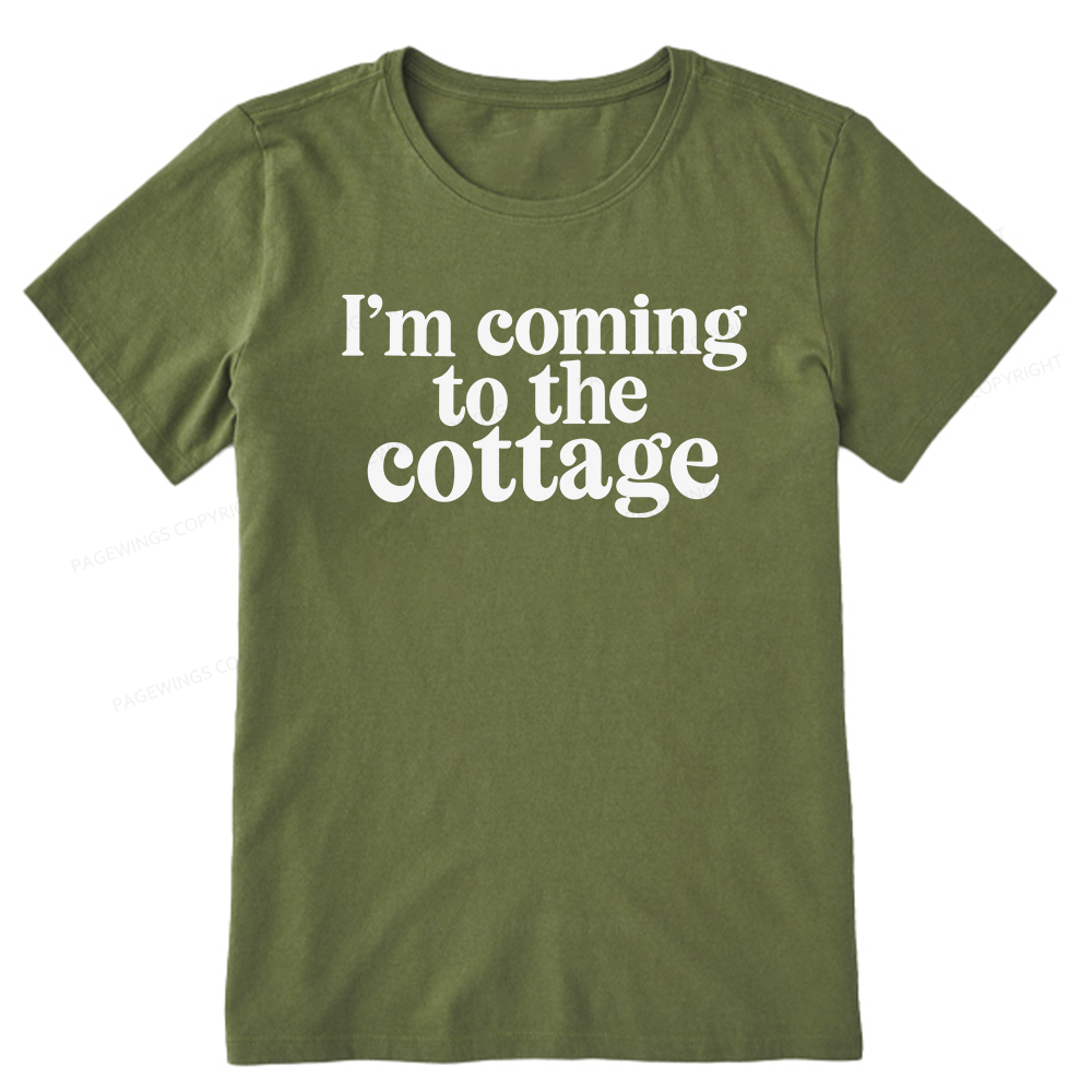 Pagewings I'm Coming To The Cottage Unisex Classic T-shirt