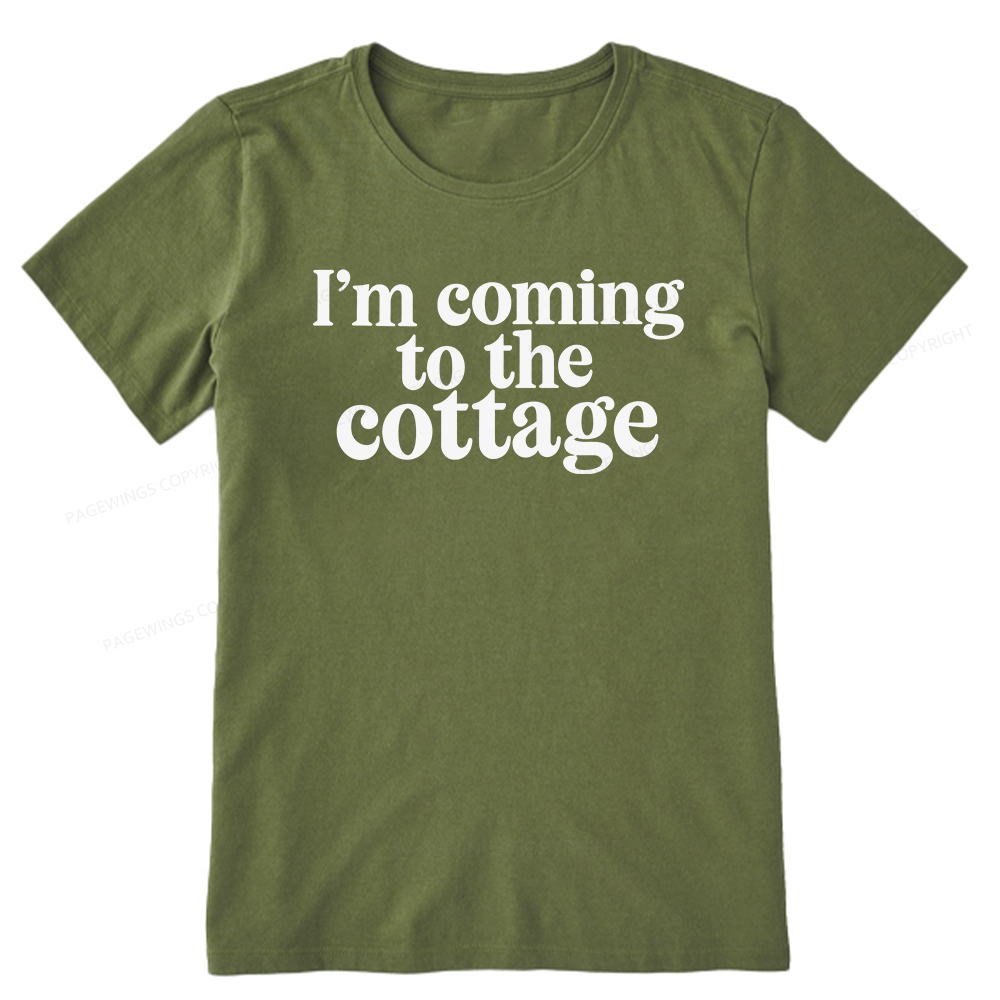 Pagewings I'm Coming To The Cottage Unisex Classic T-shirt