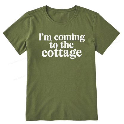 Pagewings I'm Coming To The Cottage Unisex Classic T-shirt