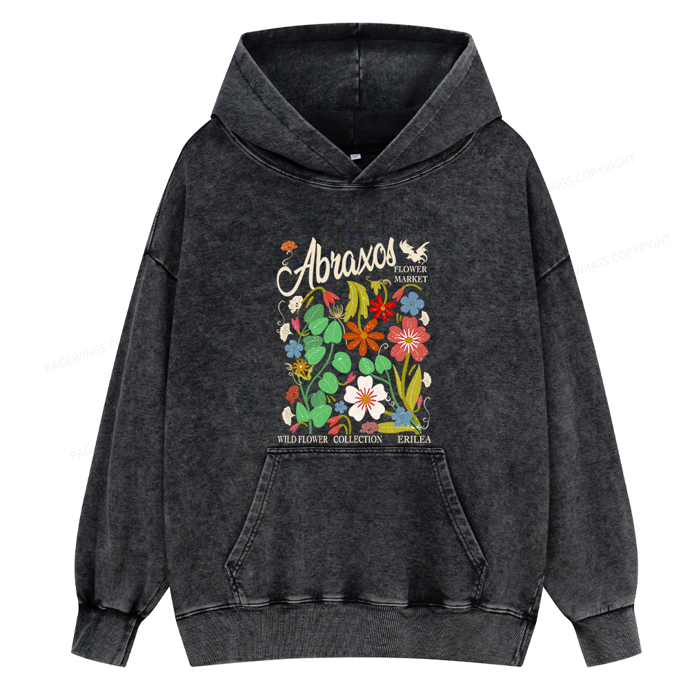 Pagewings Abraxos Unisex Washed Hoodie