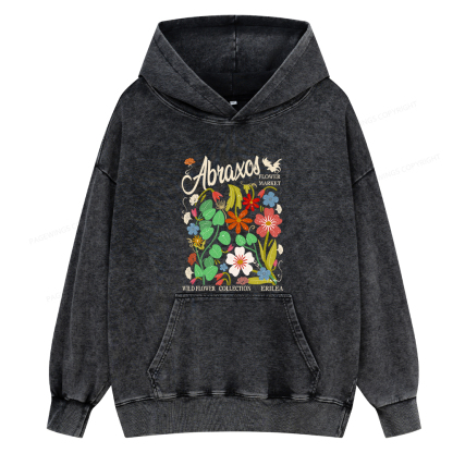 Pagewings Abraxos Unisex Washed Hoodie