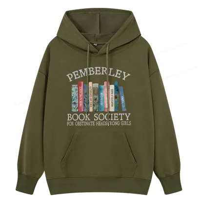 Pagewings Pemberley Book Society Unisex Classic Hoodie