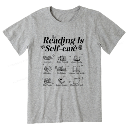 Pagewings Reading Is Self Care Unisex Classic T-shirt