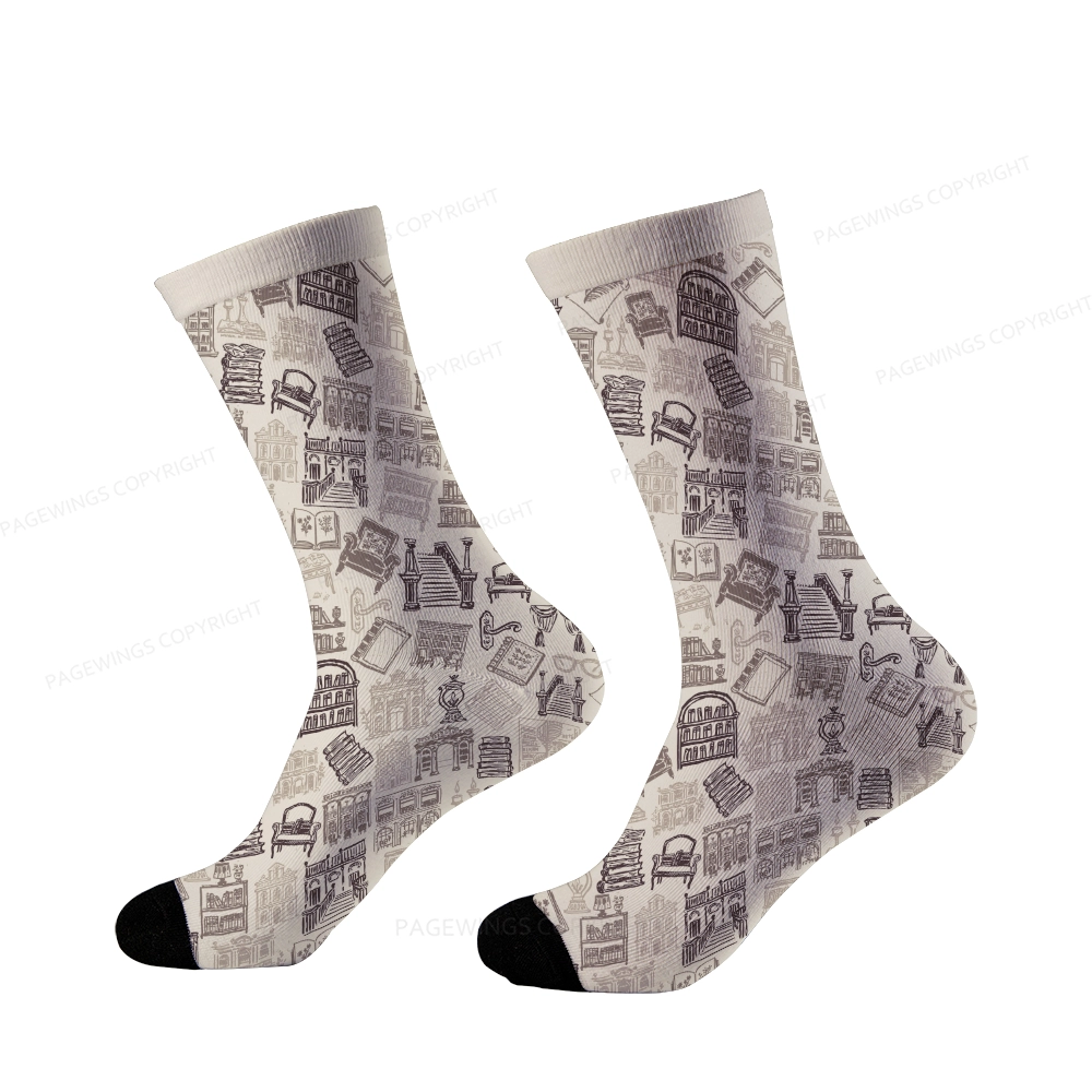 Pagewings Good Book Unisex Socks