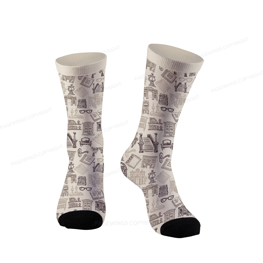 Pagewings Good Book Unisex Socks
