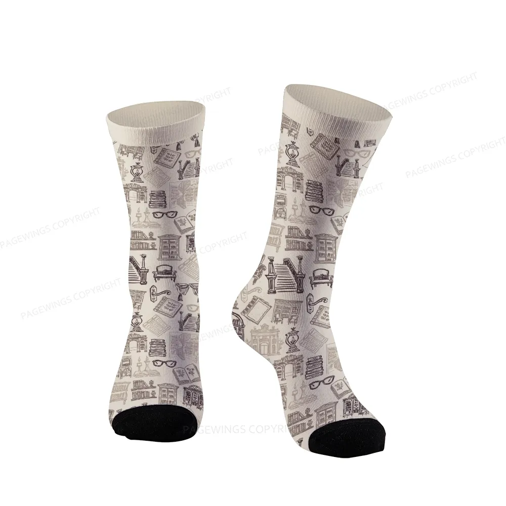 Pagewings Good Book Unisex Socks