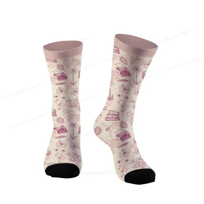 Pagewings Books Are Magic Unisex Socks