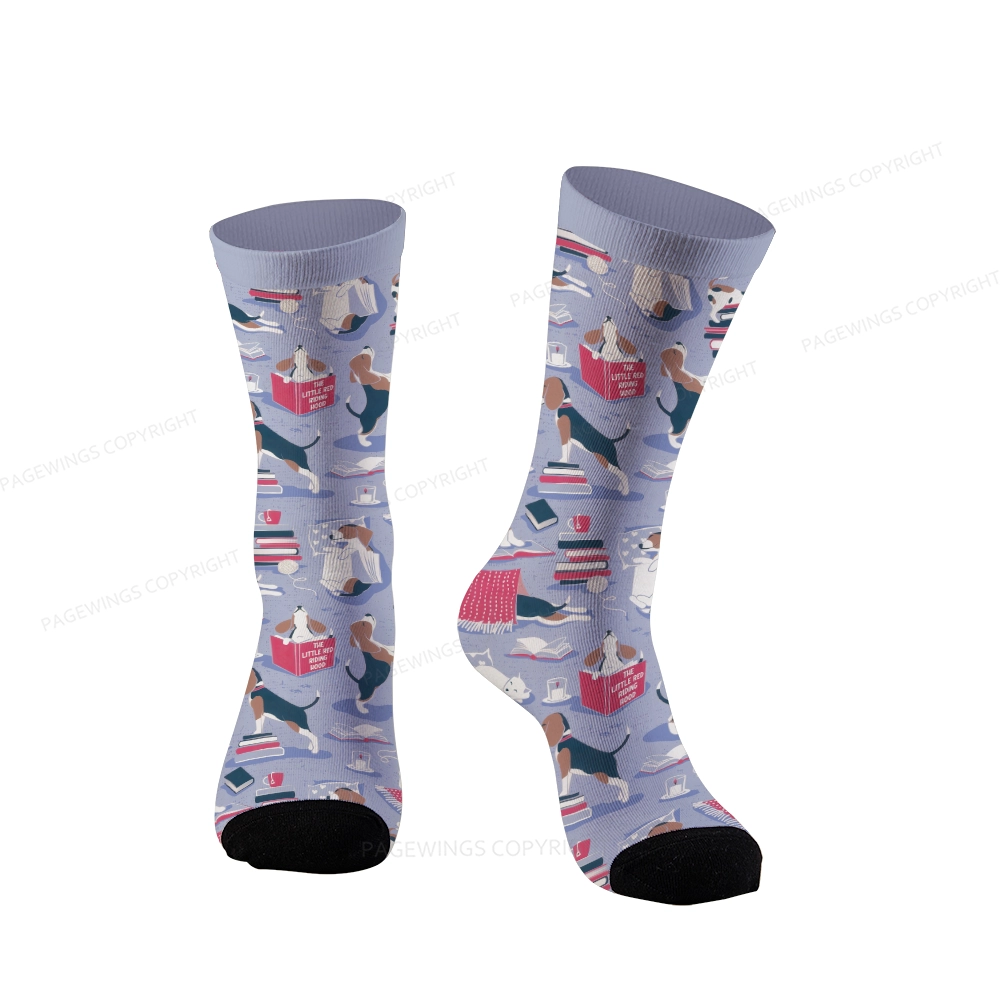 Pagewings The Little Red Riding Hood Unisex Socks