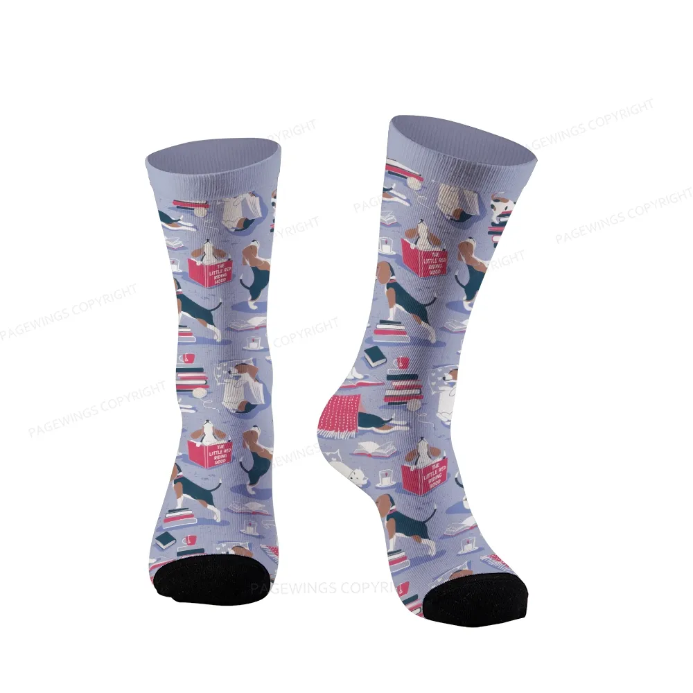 Pagewings The Little Red Riding Hood Unisex Socks