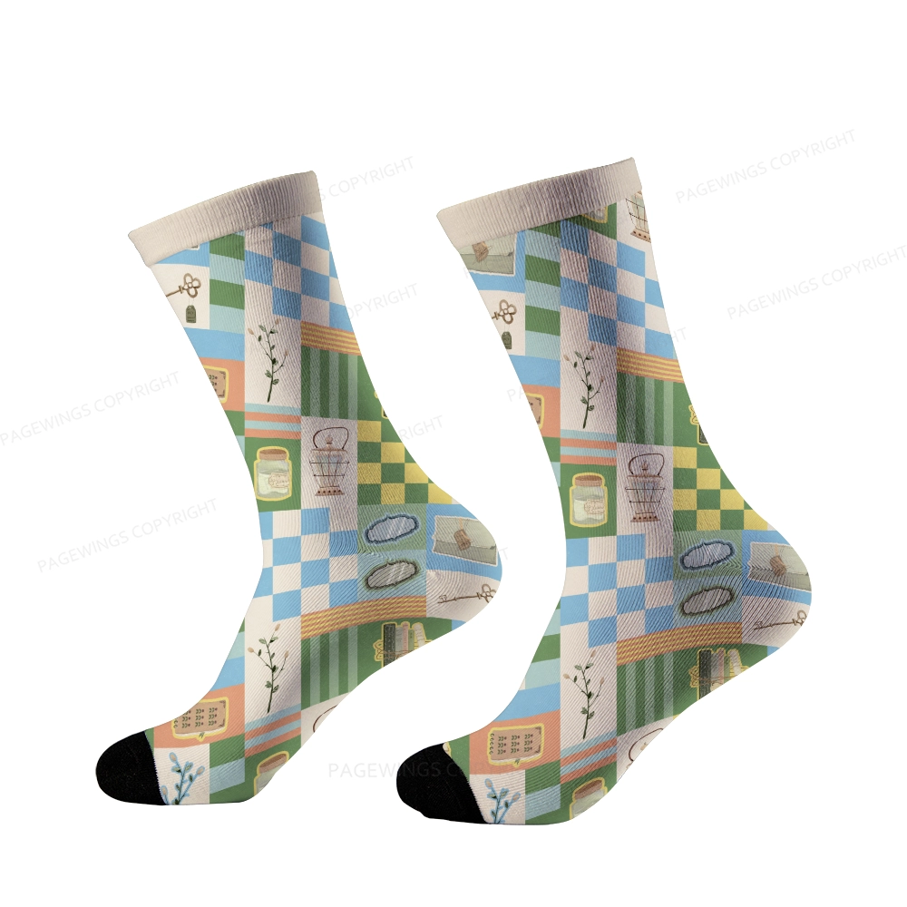 Pagewings The Quickest Way To Connect With Nature Is Through Reading Unisex Socks