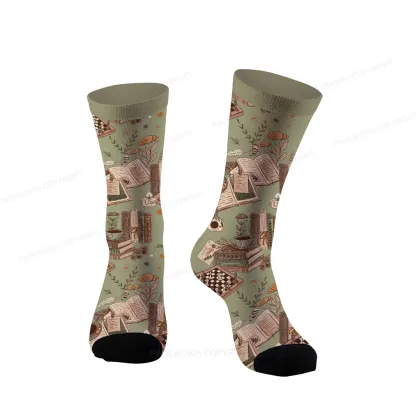 Pagewings Reading is Magic Unisex Socks