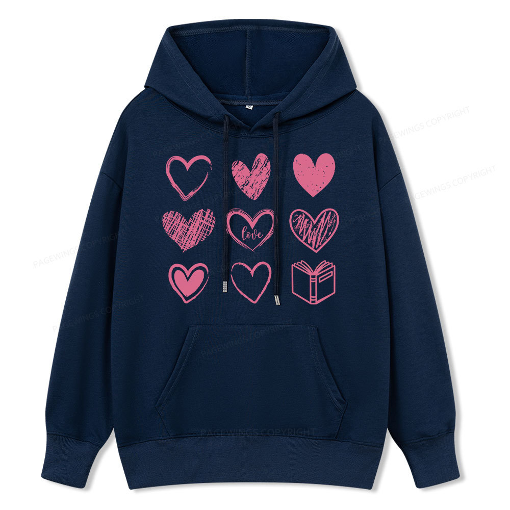 Pagewings To Love And Learn How To Be Loved Unisex Classic Hoodie