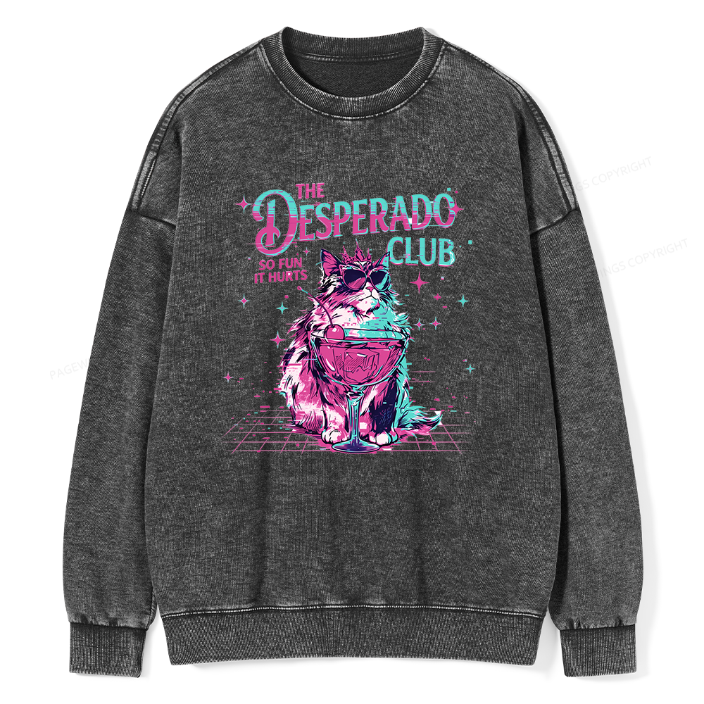 Pagewings Sci Fi Fan Unisex Washed Sweatshirt