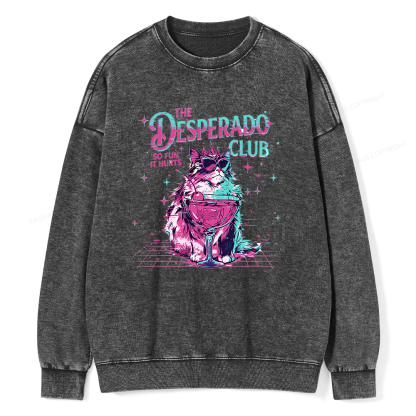 Pagewings Sci Fi Fan Unisex Washed Sweatshirt