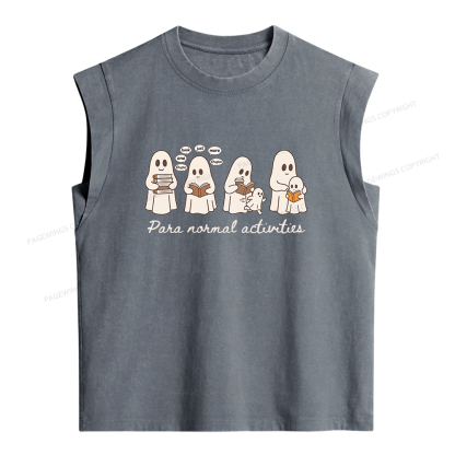 Pagewings Just One More Chapter Women's Washed Tank Top
