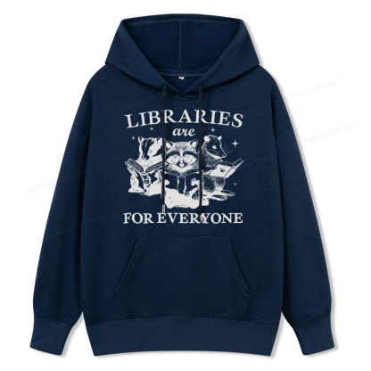 Pagewings Libraries Are For Everyone Unisex Classic Hoodie