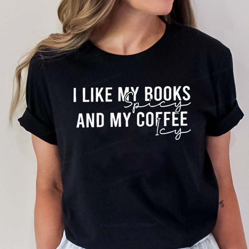 Pagewings I Like My Books And My Coffee Unisex Classic T-shirt