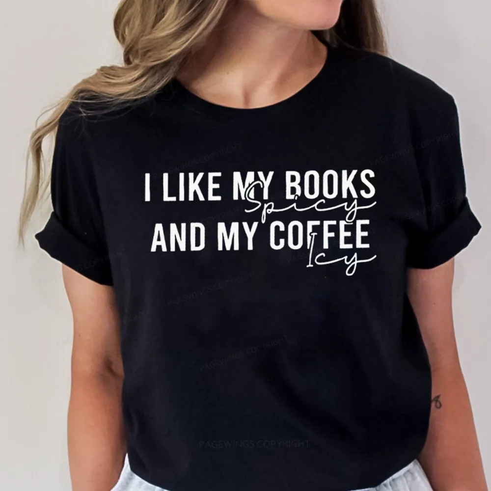 Pagewings I Like My Books And My Coffee Unisex Classic T-shirt