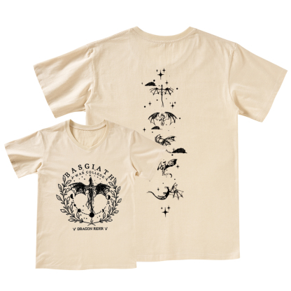 Pagewings Basgiath War College 2-Sided V-neck T-shirt