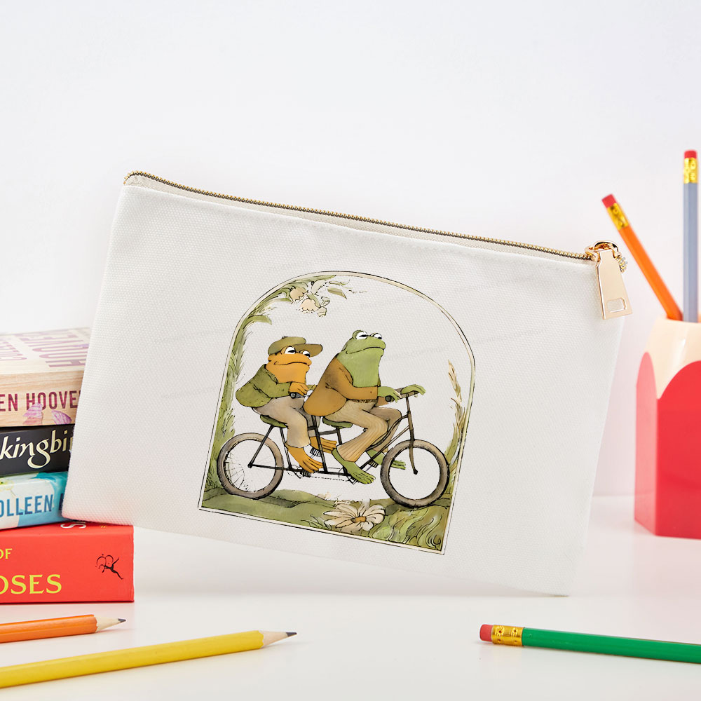 Pagewings Frog And Toad Book Vintage Pouch