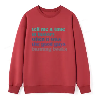 Pagewings Tell Me a Time in History Unisex  Classic Sweatshirt