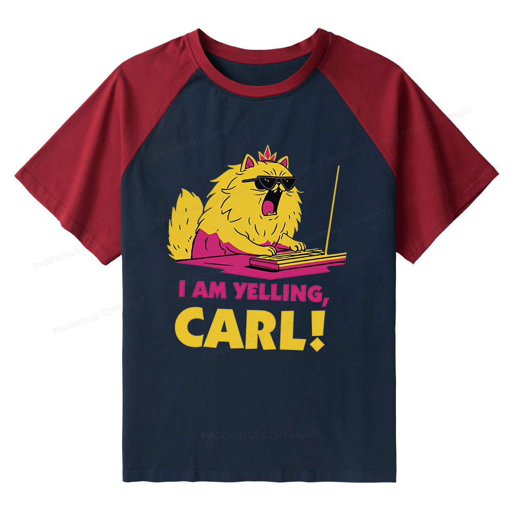 Pagewings Sci Fi Books Lover Raglan T-shirt