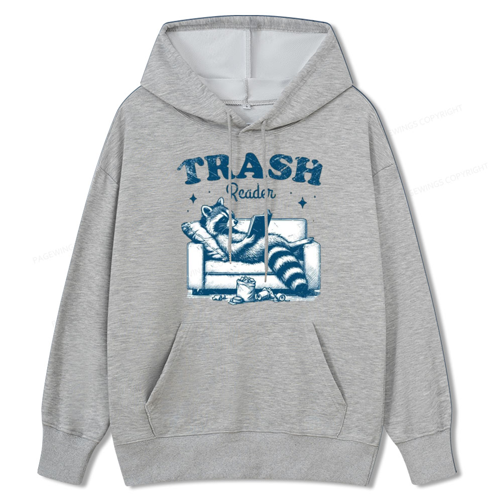 Pagewings Trash Reader Unisex Classic Hoodie