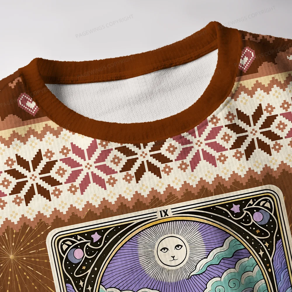 Pagewings The Reader Unisex Ugly Knit Sweatshirt