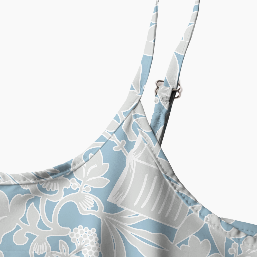 Pagewings Book Lover Printed Spaghetti Strap Midi Sundress