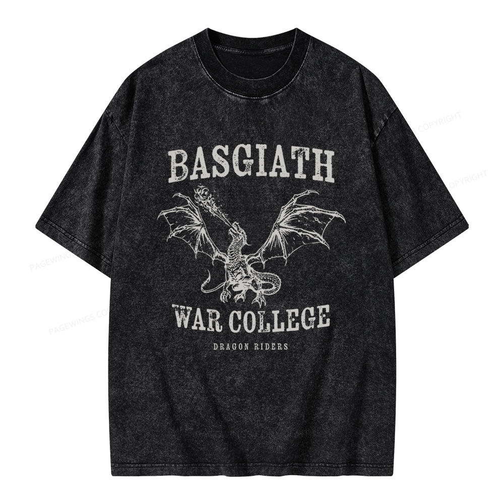 Pagewings Fantasy Books Lover Unisex Washed T-shirt