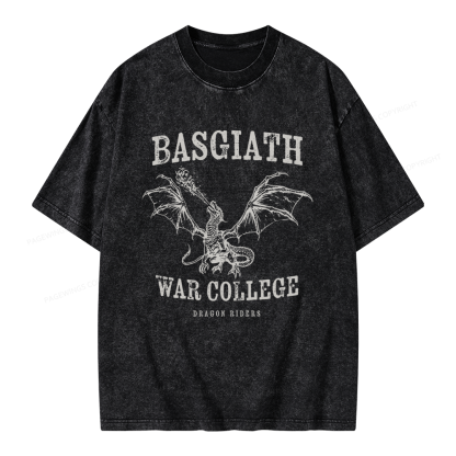 Pagewings Fantasy Books Lover Unisex Washed T-shirt