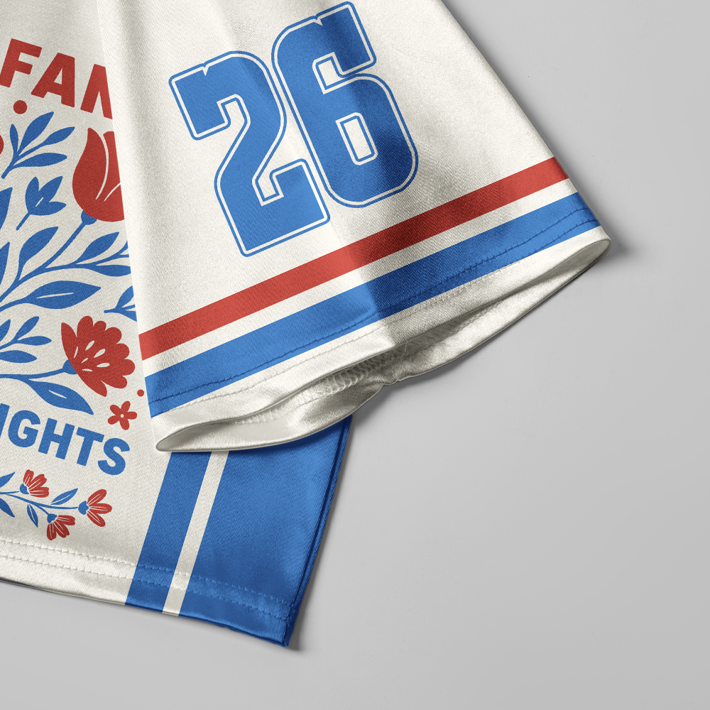Pagewings Big Fan Of Human Rights Women's Cropped Jersey