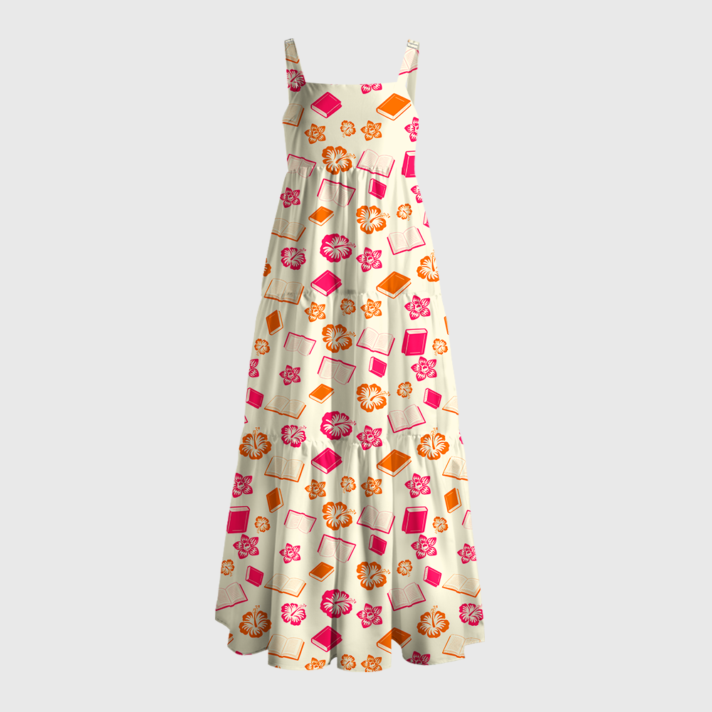 Pagewings Bookish Summer Maxi Dress