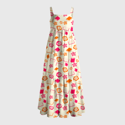 Pagewings Bookish Summer Maxi Dress