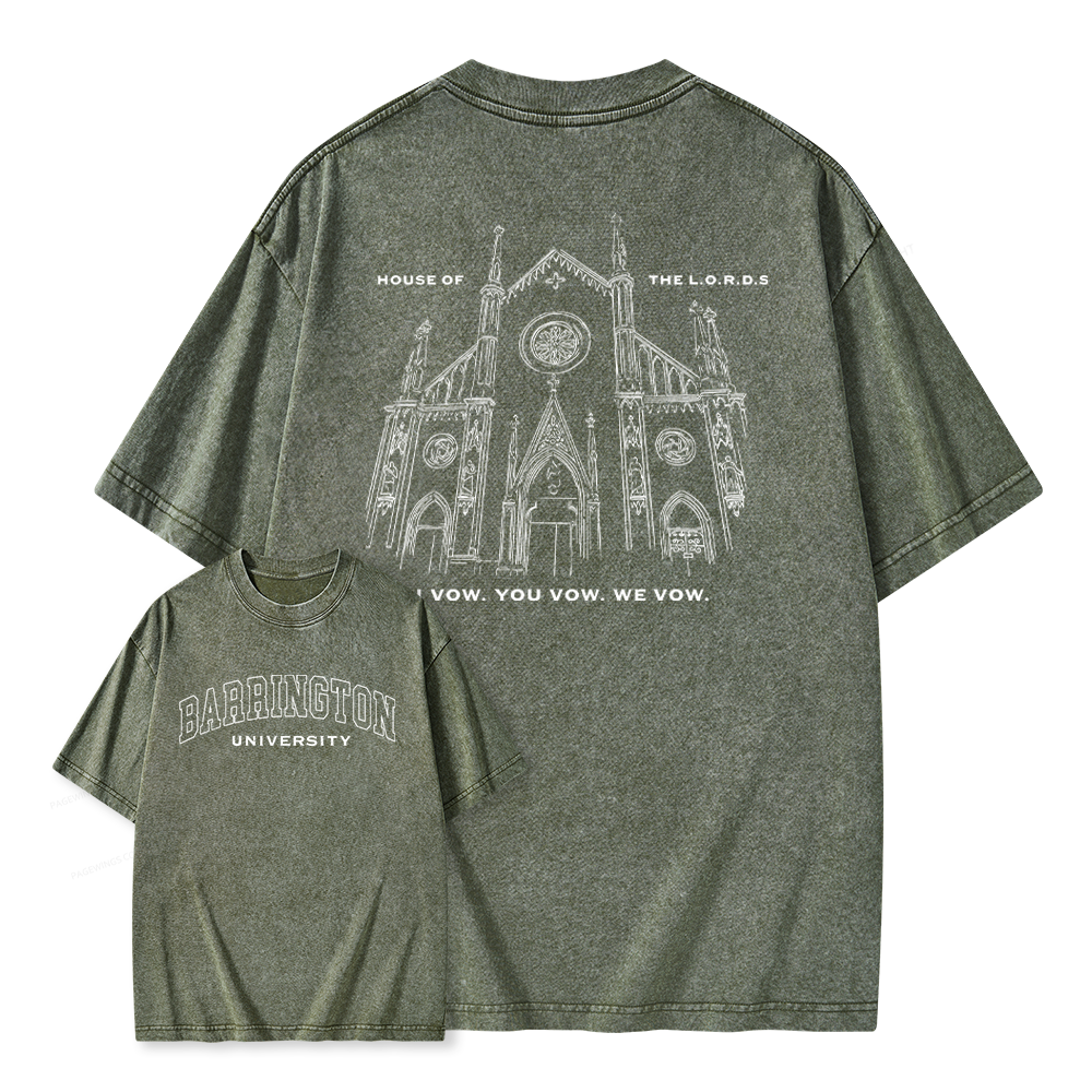 Pagewings Dark Romance Lover Unisex Washed T-shirt