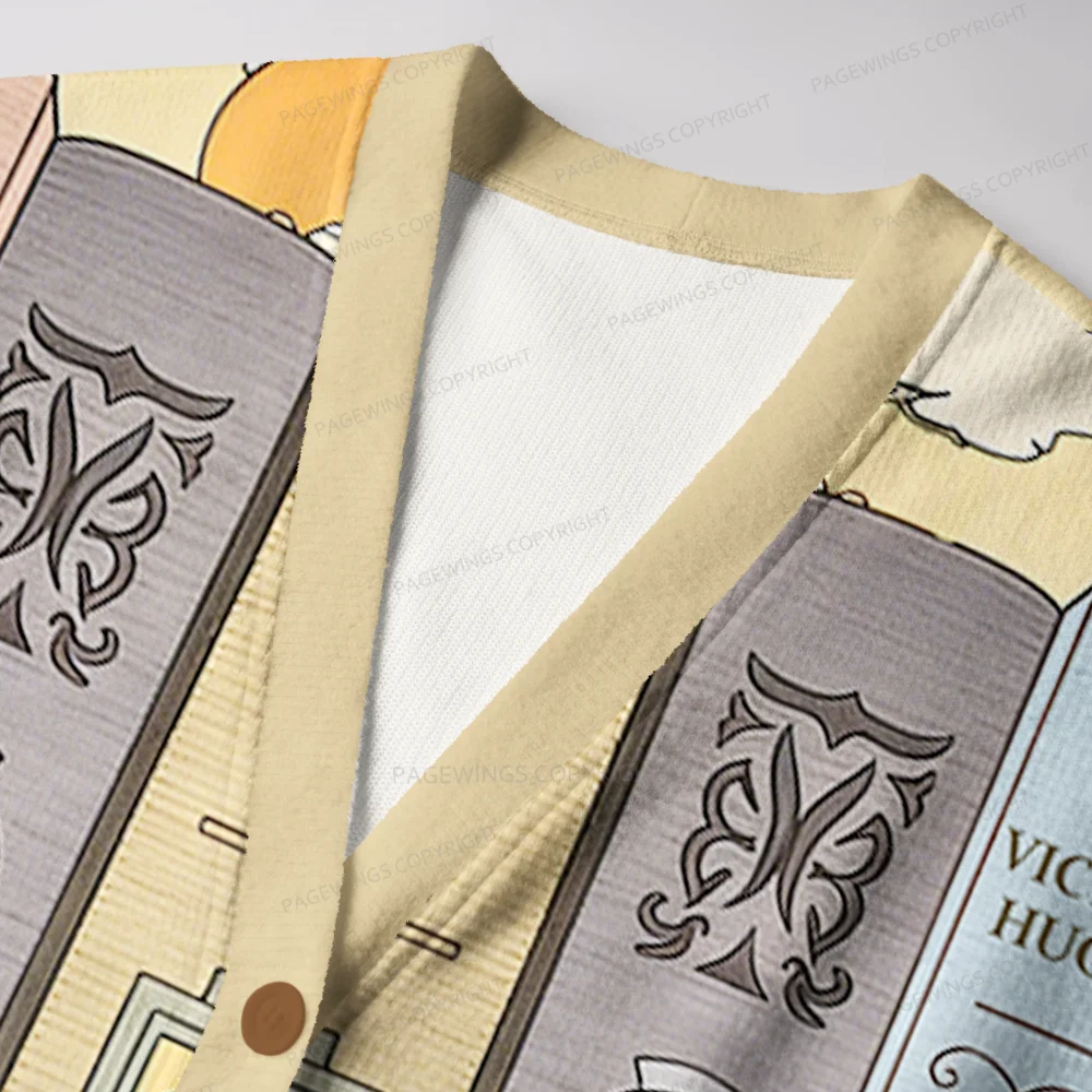 Pagewings Literary Women Unisex Ugly Cardigan Sweaters